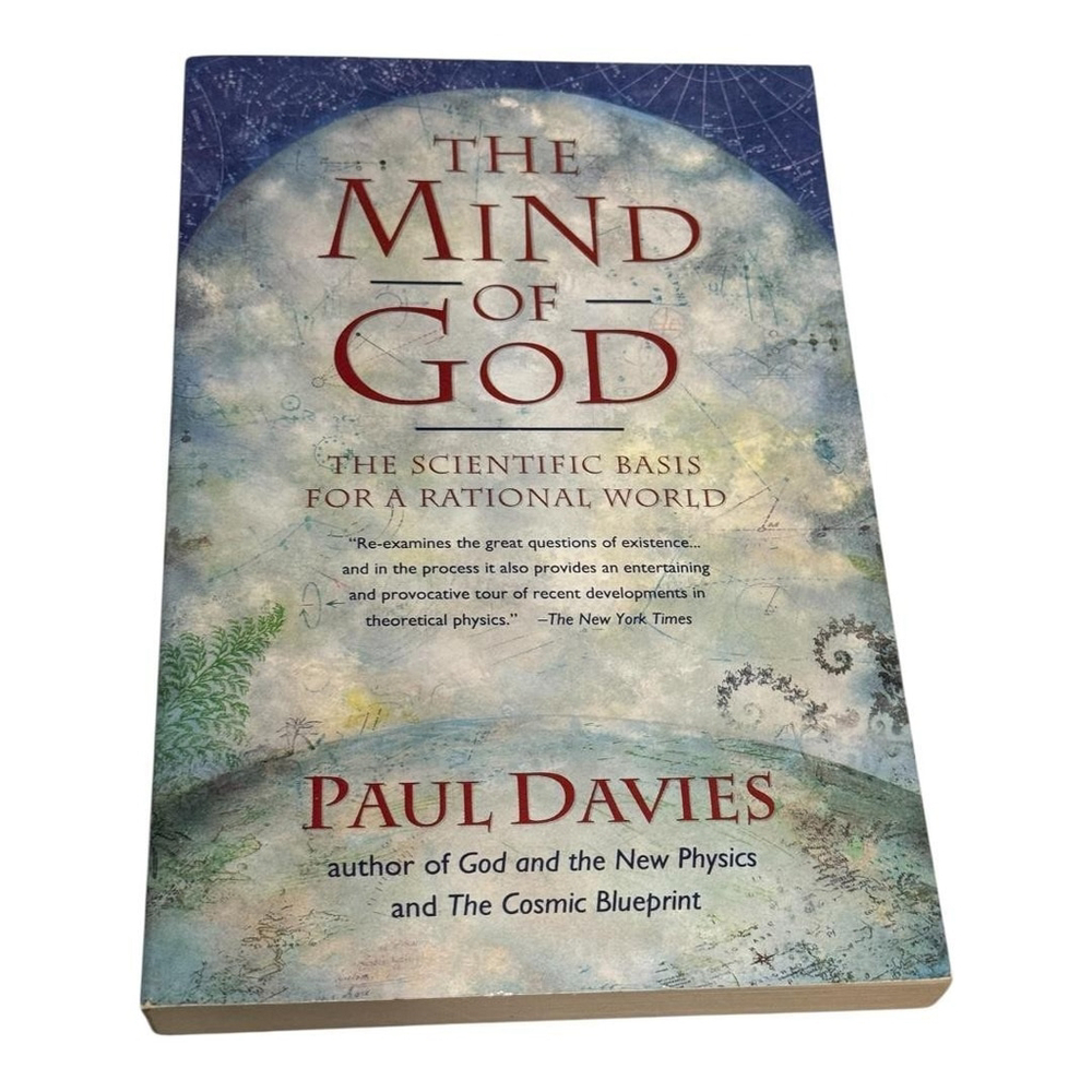 Vintage The Mind of God Paul Davies Science Philosophy Cosmology Paperback Book